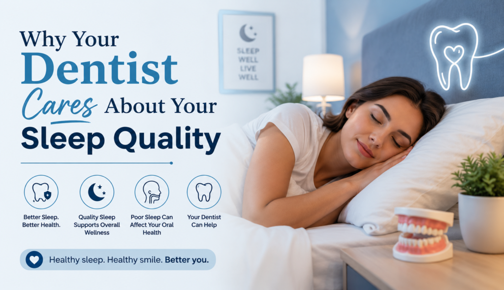 Why Your Dentist Cares About Your Sleep Quality
